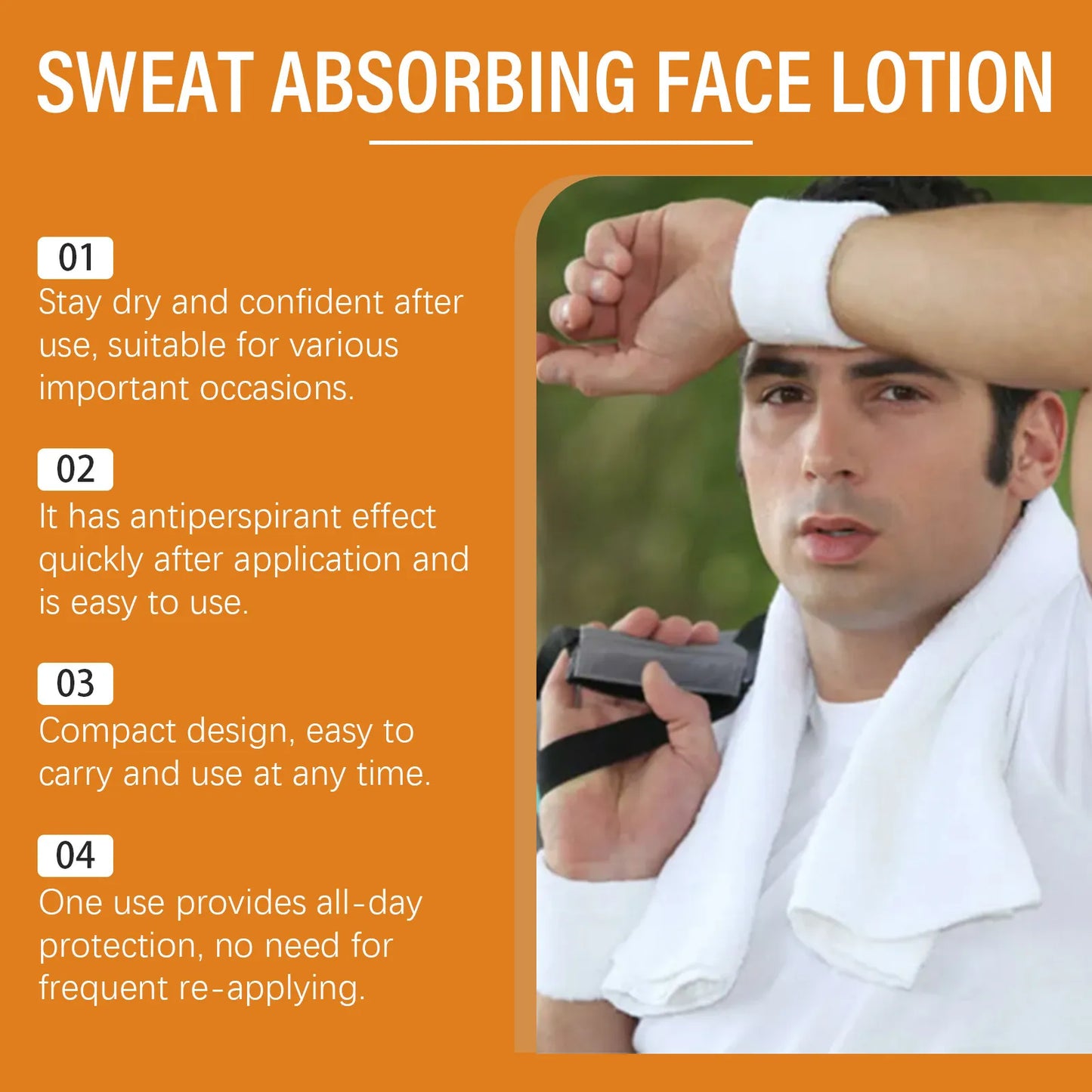 Portable Moisturizing Face Care Lotion